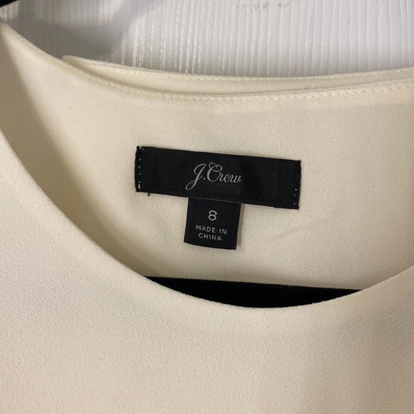 J Crew Sleeveless Ruffle Jumpsuit in 365 crepe - Picture 4 of 6